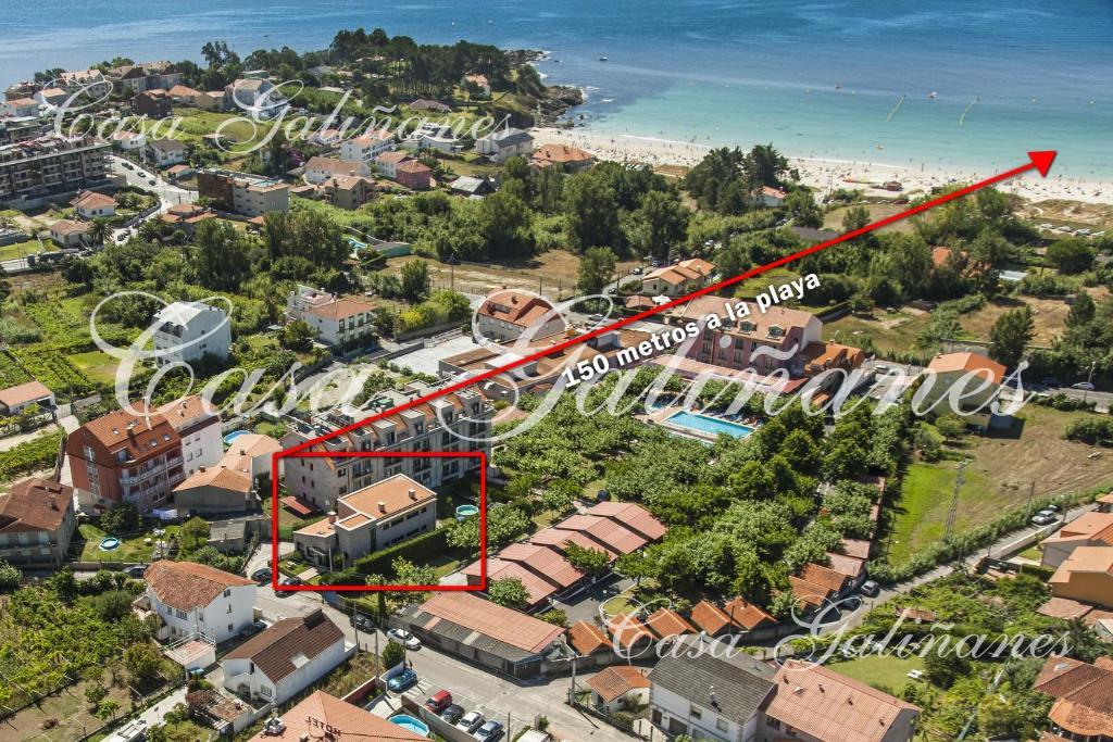 Vila Casa Galinanes Portonovo Exteriér fotografie